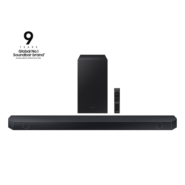 Samsung Dolby Atmos 360W 3.1.2 Channel Soundbar with Wireless Subwoofer, Bluetooth, HDMI, and Q-Symphony HW-Q600C/ZA - main
